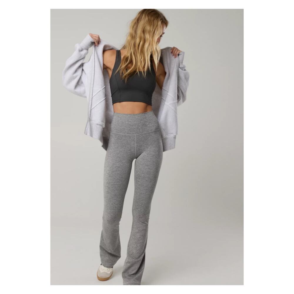 Aerie Offline Gray The Hugger High Waisted Bootcut Leggings Sz.XXL
